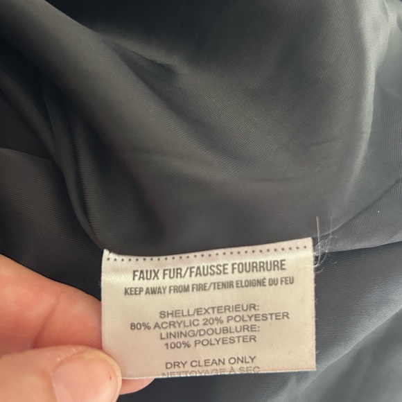 APPARIS Skylar Paneled FauxFur Size Medium Black Teddy Jacket - Picture 14 of 17